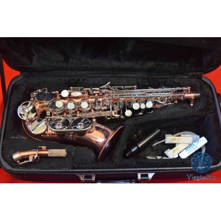 Saxo soprano curvo Venus CSS512RB