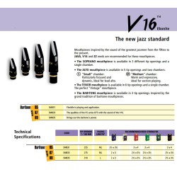 Boquilla para saxo baritono Vandoren V16