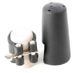 Fajillero de cuero Vandoren para saxo