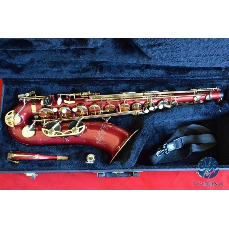 Saxo tenor L.A. Sax Serie 1 lacado rojo
